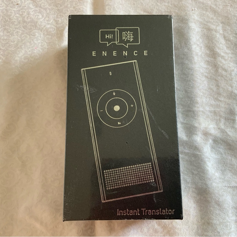 Enence Portable Instant Translator Real Time Translation Brand New In Box